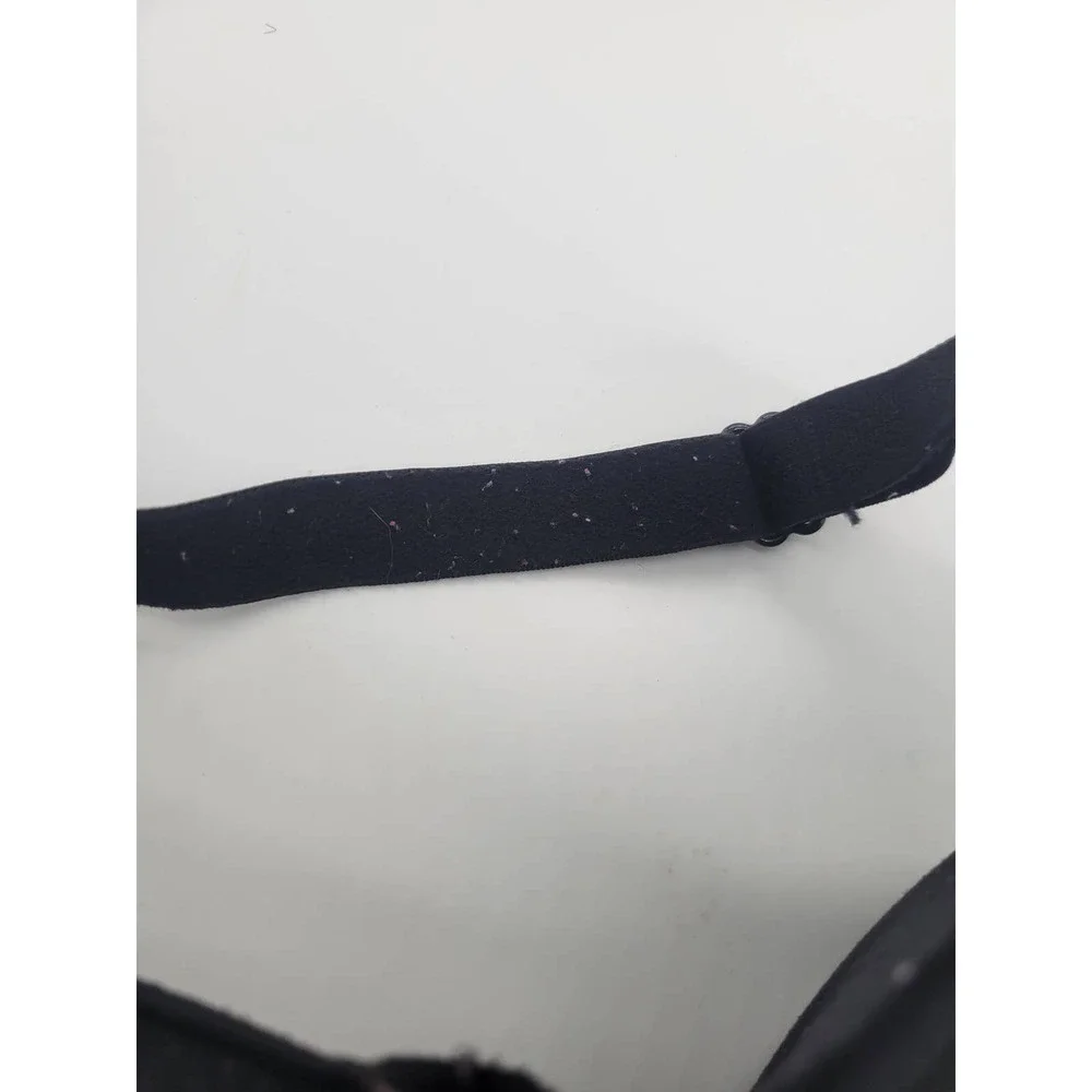 Warners Full-Coverage Bra Cloud 9‎ Backsmoother Black Underwire Size 34D